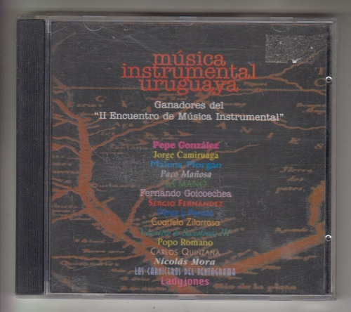 Cd Musica Instrumental Uruguay Ganadores 2° Encuentro Ayui 