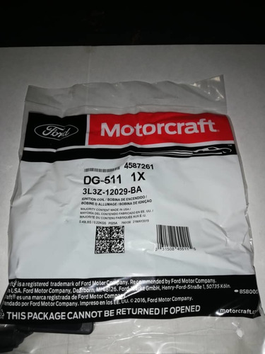 Bobina Dg-511 Motorcraft Explorer Expedition Fx4 Fortaleza