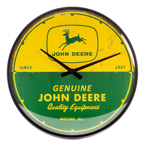 Nostalgic-art Reloj Cocina John Deere-quality Equipment 12.2