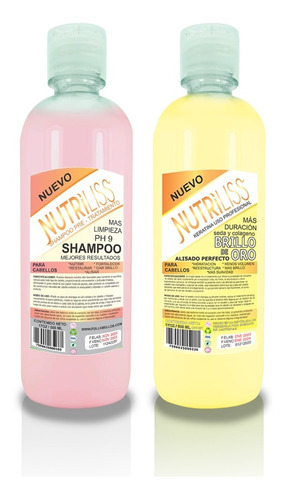 Nutriliss Brillo De Oro 500ml  Keratina - Ml A $60