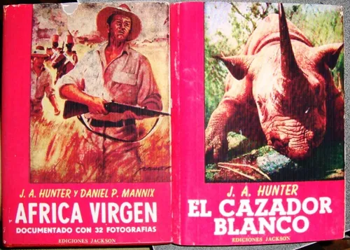 Cazador Blanco Africa Virgen J.hunter Caza Mayor Leopardo Et (Usado)