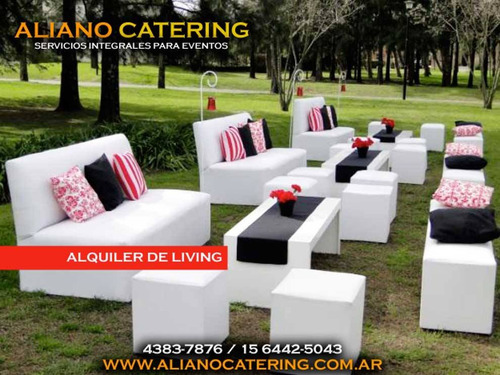 Alquiler De Livings Puf Alquiler De Sillones Metegol Vajilla