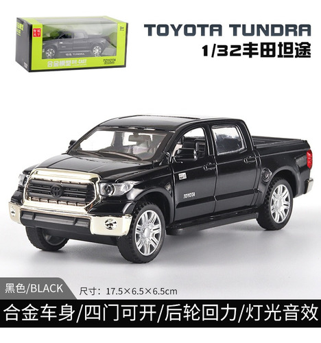 Carrito Escala 1:32 Toyota Tundra Coleccion 