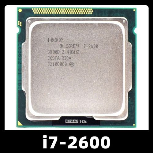 Procesador Of Core I7 2600, Four Core, 3.4 Ghz, Soc