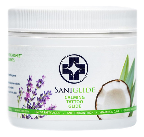 Saniderm Tattoo Glide, Crema Hidratante De Tatuaje Premium (