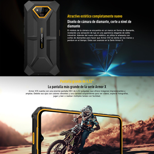 Ulefone Armor X13 - Resistente Para: Autistas Autismo Tea
