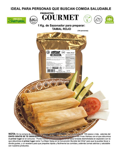 Tamales (especias 100% Naturales)