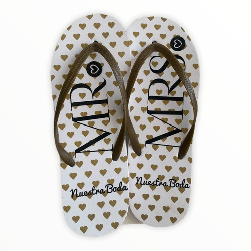 Imagen 3 de 4 de 10 Sandalias Impresas Para Eventos Boda Quinces
