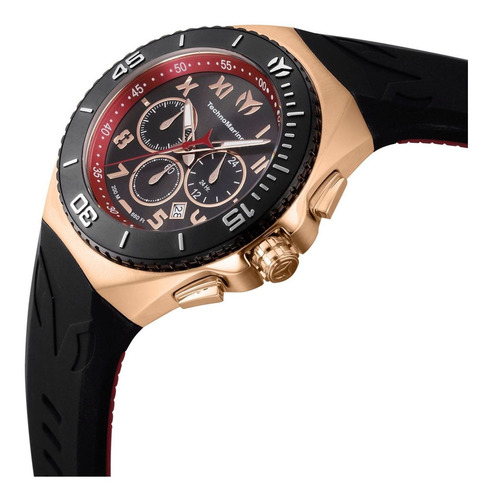 Reloj Technomarine Tm-221046 Negro Rojo Hombres