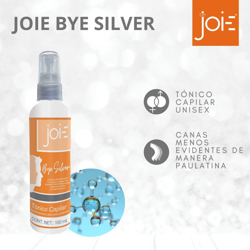 Tonico Capilar Unisex Menos Canas By Silver Be Joie