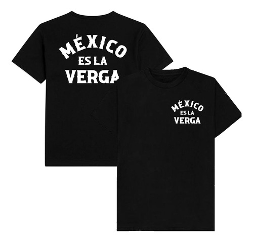 Playera Con Diseño México Es La V 