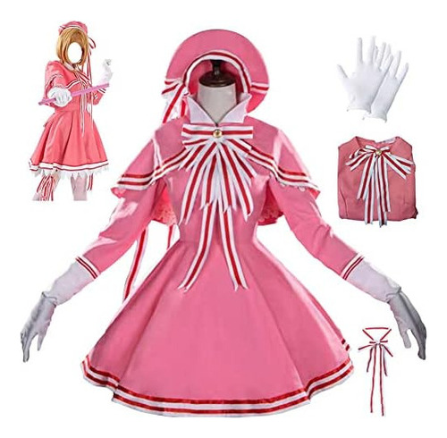 2024 Traje De Cosplay De Han Shan Card Captor, Traje De