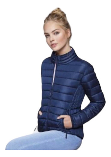 Parka Mujer Chaqueta Pluma Liviana Acolchada