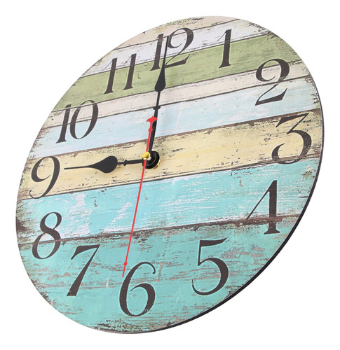 Reloj De Pared Decorativo Vintage Que No Hace Tictac