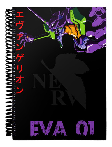 Cuaderno Libreta Anotador A6 - Neon Genesis Evangelion 07