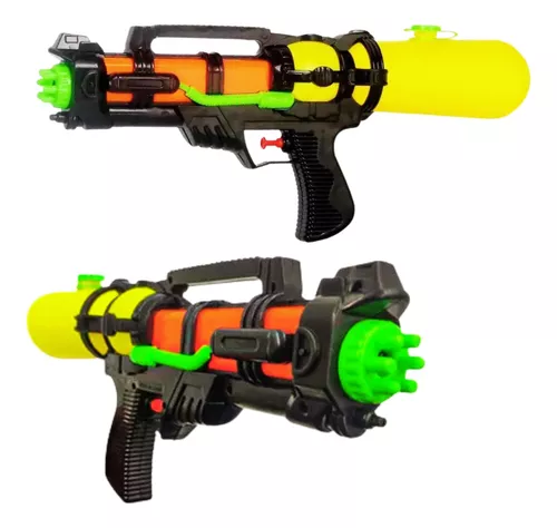 Pistola De Água Arminha Arma Brinquedo Water Gun 32cm - Zilotudo