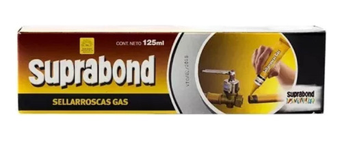 Sellarroscas Suprabond Para Caños De Gas 125ml