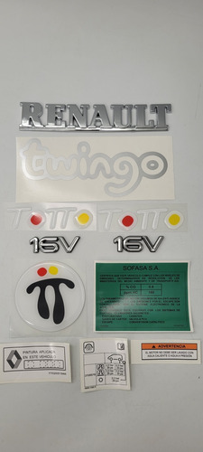 Renault Twingo Totto Emblemas Y Calcomanias 