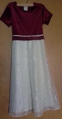 Lindo Y Elegante Vestido Retro Talla 42 