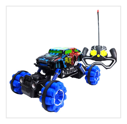 Carro A Control Remoto Muzin Brute 3 Estilos De Luces