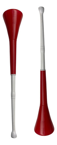 Corneta Vuvuzela Argentina 60 Cm X 2 Unid Plegable Mundial