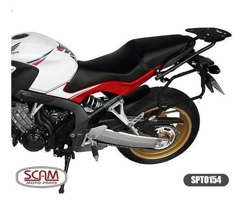 Imagem 4 de 4 de Suporte Baú Lateral Honda Cb650f 2015+ Scam Spto154