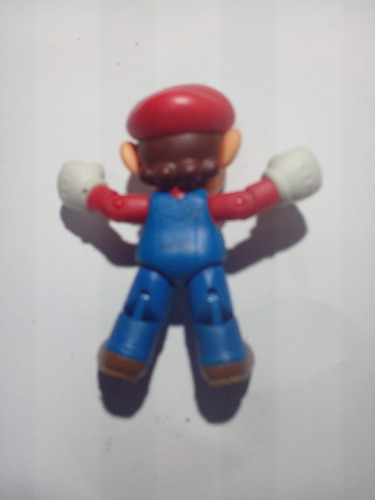 Figura Mario Bross 4 Pulgadas Articulada (Usado)