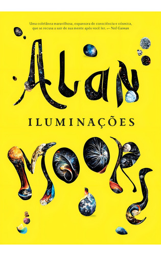 Iluminações, de Moore, Alan. Editorial Editora Aleph, capa dura em português, 2022