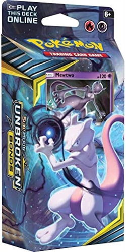 Pokemon Tcg: Sun & Moon Unbroken Bonds Mewtwo Theme Deck