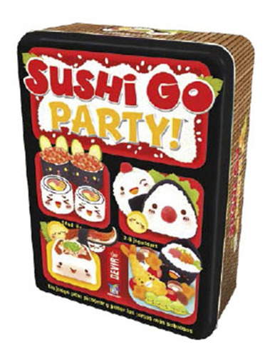 Sushi Go Party! - Juego De Mesa Devir - Invictvs