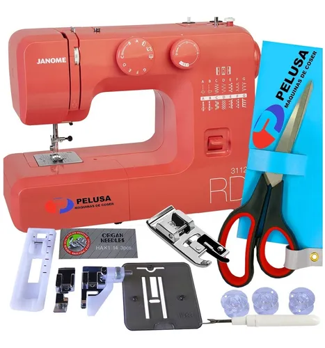 comprar  Janome 3112 Elegí Color + Tijera Y Pie De F Overlock Regalo