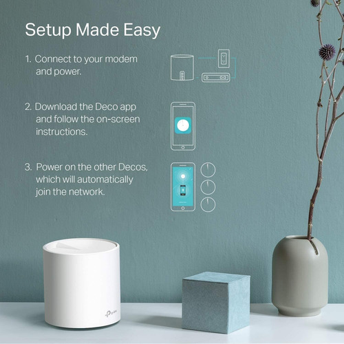 Router Tp-link Con Sistema De Red Wi-fi En Malla Deco X20