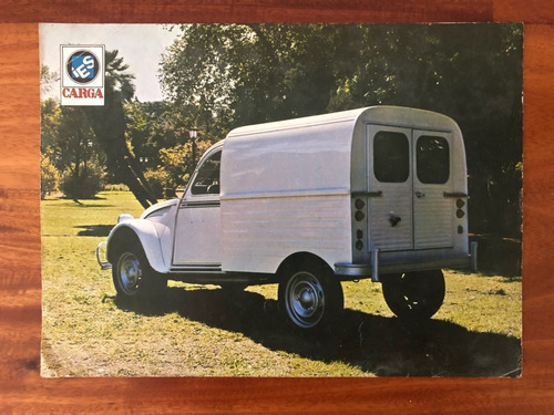 Folleto De Agencia Original Citroen Ies 3cv Carga Olivos Zwt