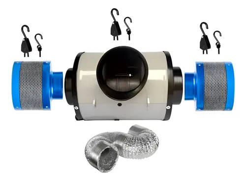 comprar Combo Turbina Doble 4  + 2 Filtros S Cultivarg