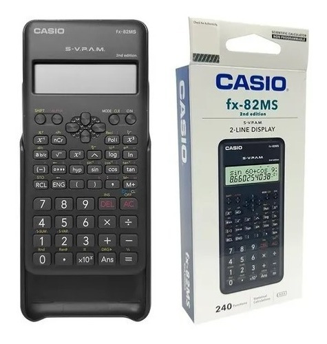 Calculadora Casio Fx 82 Ms 240 Funciones  Original 