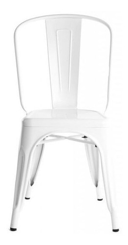 Imagen 2 de 4 de Silla Tolix Reforzada Metalica X6 Vintage Interior Exterior