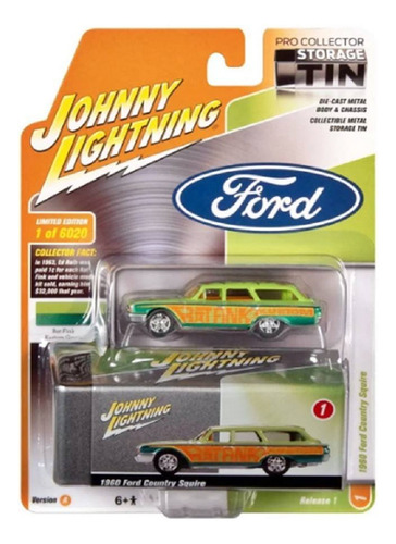 Johnny Lightning 1960 Ford Country Squire Rat Fink Release 1
