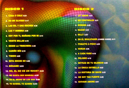 Ov 7 + Flans + Mecano - 3 Albumes Cd's (Usado)
