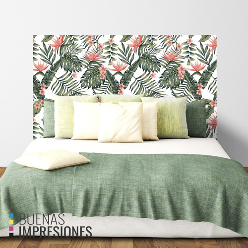 Imagen 3 de 10 de Vinilos Decorativos Pared Respaldo Cabecera Cama