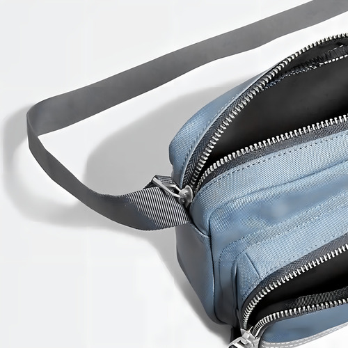 Shoulder Bag Transversal Calvin Klein Bolsa Xbody Unissex Cor Cinza