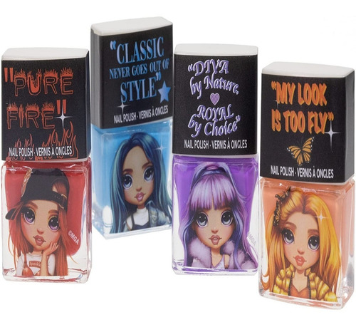 Esmaltes De Uñas Rainbow High Con Herramientas Para Diseño