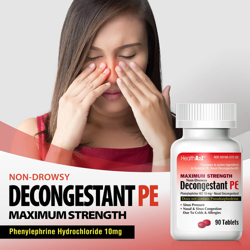 Tablets Healtha2z Descongestionante Pe Con Fenilefrina Hcl 1