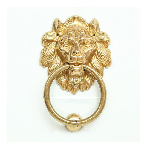 De Puerta Con Cabeza De León, De Puerta Estilo D