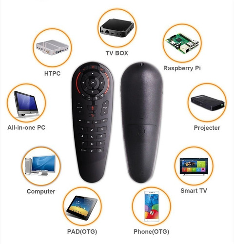G30s Control Remoto Por Voz Giroscopio Air Mouse 2.4g