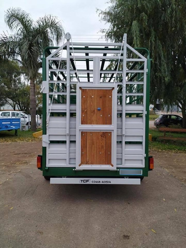 Acoplado Trailer Hacienda Caballos Cigueña Fija O Regulable