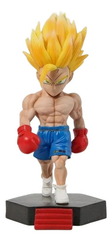 Figura De Acción Gohan Ssj Con Guantes De Box Dragon Ball Z