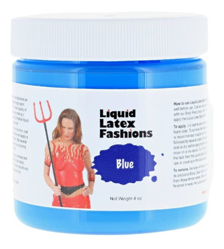 Liquid Latex Fashions Blue Body Paint For Adults And Kids, .