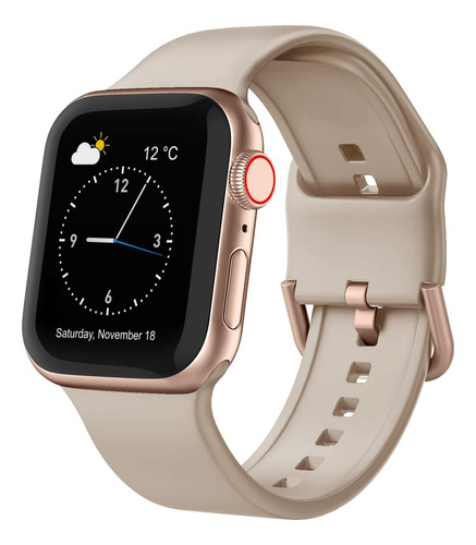 Correa Deportiva Silicona P/ Apple Watch 41 Mm 