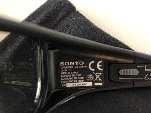 Kit Com 4 Óculos 3d Sony - Tdg Br100
