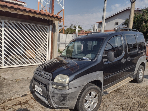 Imagem 5 de 9 de Fiat Doblo 2008 1.8 Original Adventure Flex 5p